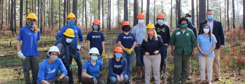 Nat’l Forests, SC Governor’s School of Ag, and SCA Team Up On the Trail